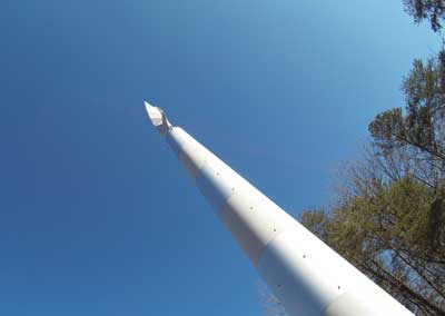 Figure 1. Turbine prototype 8.23 metres (27 feet) high GT 01