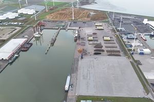 Ecowende chooses Buss Terminal Eemshaven in the Netherlands for Hollandse Kust West offshore wind farm services Buss Terminal Eemshaven The Netherlands