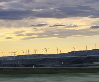 #32 Vestas V80 wind turbines installed in Pincher Creek, Alberta, Canada (courtesy Stephen Poissant)