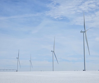 #1 Vestas V150 wind turbines installed at Shenandoah Hills Wind Farm in Shenandoah, Iowa, USA (courtesy Sherry Kunz)